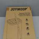 JOYMOOP Mop and Bucket with Wringer Set, Hands Free Flat Floor Mop and Bucket, with 3 Washable Microfiber Pads, Wet and Dry Use, Floor Cleaning System