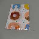Veewon Donut Table Cloth Donut Party Rectangular Tablecloth Picnic Table Cover for Dining Room Kitchen Decoration, 42.52"L x 70.87"W