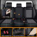 AOMSAZTO for Dodge RAM 1500 Seat Covers 2500 3500 2026-2025-2024-2012