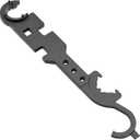 UNBRAN Armorers Wrench High Carbon Steel Hand Clamping Collet Chuck Spanner Buffer Tube Hand Clamping