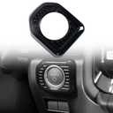 for Toyota Land Cruiser Prado 250 J250 2024-2025 LHD Glossy Black Start Stop Switch Button Cover Trim 1pcs Car Accessories
