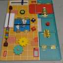 Toddler Busy Board - Montessori Busy Boards for Toddlers with Latches Doors & Lock Puzzles - Wooden Educational Learning Latch Toy for Kids 2 3 4 Year Old - Sensory Fine Motor Skills Activity