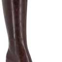 XOXO Women's Bella Knee High Boot (6.5, Brown)