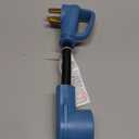 Elecan NEMA 14-50P to 14-30R EV Dryer Charger Adapter Cord, 4 Prong 50 Amp Male to 30 Amp Female, 125V/250V 10 AWG Heavy Duty Waterproof Power Converter for Level 2 EV Tesla, Generator-ETL-Blue-1 Ft