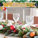 Angoily 5 Pcs Candle Holder Stakes Taper Candlestick Holders, Golden Christmas CandleholdersDIY Metal Candle Stand with Spike, for Christmas Tree Table Decor Festive Party Centerpiece