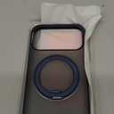 TORRAS for iPhone 17 Pro Max Case, 360 Magnetic Stand, [Fit for MagSafe] [4X Military-Grade Protection] Slim Case for iPhone 17 Pro Max, 6.9", Translucent Deep Blue, Ostand O3 Fitness Series