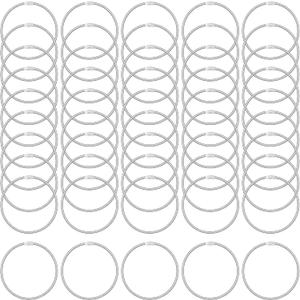 50 Pack Heavy Duty 3 Inch Binder Rings, Large Metal Loose Leaf Binder Rings for Index Cards, Key Ring, Office, School, Home Organizing, Notebook, Documents, Recipe Books