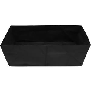 Nonwoven Planting Bags Thickened Breathable Grow Pouch for Flower Grass Capacity for Garden and Farm Black (60X120CM)