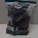 16 Pcs Square Chair Leg Protectors - Protects Wood & Hardwood Floors (Fit: 2" - 2 1/4" Black) (XX-Large)