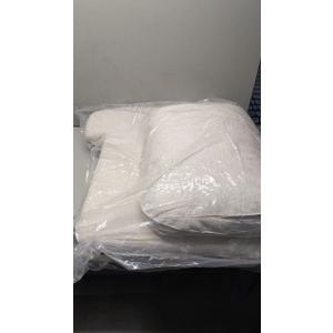 Two Sofa Pillows White 21"x30" (16"x23") 