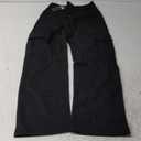 Lepunuo Cargo Pants for Women High Waisted Casual Pants Baggy Stretchy Wide Leg Y2K Streetwear with 6 Pockets M