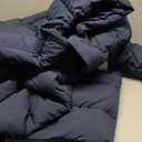 Amazon Essentials Mens Hooded Long Puffer Coat (Blue, XXXL)
