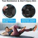 ELEAMY Ankle Weights for Women & Men - 3lb Pairs for Walking, Running, Yoga, Fitness - Premium Ice Silk Fabric - Comfortable, Durable & Tear Resistant