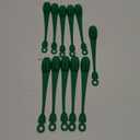 Cfyosnk 12 PCS Christmas Garland Hangers for Mantle, Fireplace Stocking and Garland Hanger, Stretchable and Reusable Silicone Adhesive Tape, Suitable for Christmas Door Frame, Staircase Decoration