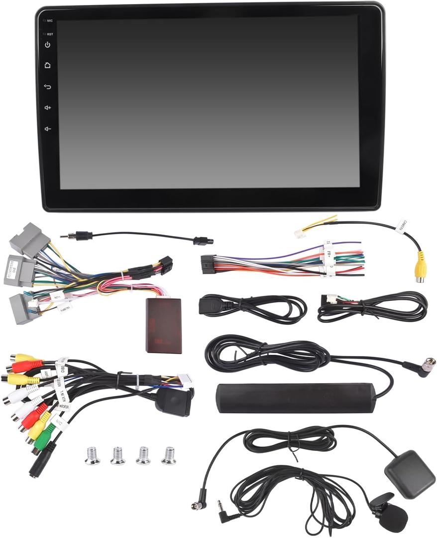 Stereo Touch Screen Android 2G+32G Carplay Carlife Replacement for 2009-2017 Dodge Ram 1500 2500 3500 Charger Grand Caravan Wrangler JK Compass Town & Country