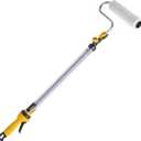 Wagner Spraytech 2419329 PaintStick EZ Roller Paint Roller, Long Handle Extension Roller for Painting Interior Walls and Ceilings