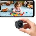Mini Security Camera, 1080P HD WiFi Home Indoor Outdoor Camera for Baby/Pet/Nanny, IP Camera Remote Viewing for Security with iOS,Android Phone APP(Video Only)