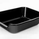1 Pack of Extra Large Cat Litter Box (ABS Material), Low Entry Senior Litter Pen for Geriatric Kitty Big Cats, Jumbo Pet Safe Litter Boxes Tray for Indoor Pets Potty (Black, 20"L x 15.5"W)