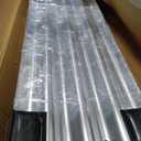 Land Guard 3 Pack 8x4x1ft Galvanized Metal Raised Garden Bed, Metal Planter Kit Box Outdoor for Deep-Rooted Vegetables, Flowers, Green and Herbs, Silver