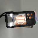 Lanhiem Magnetic for iPhone 16 Pro Case, IP68 Waterproof Dustproof Case, [Compatible with Magsafe] [Built-in Screen Protector] Full Body Heavy Duty Rugged Phone Cover 6.3 inch, Black/Clear