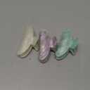 4Pcs Large Hair Claw Clips - Acrylic Big Hair Clips for Thick Hair Strong Hold Hair Jaw Clips Non-slip Banana Hair Barrettes Clips for Women Girls, Sparkle(White/Purple/Pink/Green)