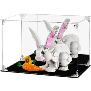 Display Case 11.8"X7.8"X7.8" inch,30X20X20cm for Collectibles Assemble Clear Acrylic Box Alternative Glass Case for Display Action Figures Home Storage Organizing Toys (11.8"X7.8"X7.8"/30X20X20CM)