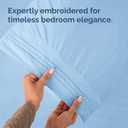 Standard Pillow Cases Set of 2 - Soft Hotel Quality Pillowcase Covers - Comfy & Wrinkle Free - Stain and Fade Resistant - Machine Washable Pillow Protectors - 2 Piece Set - Standard, 21 - Baby Blue, 2