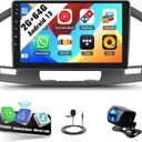 SIXWIN Android Car Stereo for Buick Regal 2009-2013/Opel Insignia 2008-2013 with Wireless CarPlay Android Auto Mirror Link 2G+64G 9 Inch Touchscreen Bluetooth GPS Navigation WiFi FM Backup Camera MIC