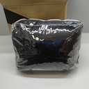 Zomaple Mastectomy Recovery Pillow + Strap, Seat Belt Cover & Shower Lanyard  Post-Op Essentials, Breast Augmentation/Reduction & Mastectomy Recovery Supplies  Washable Cover for Comfort & Support (Black Dotted Breast Care Set)