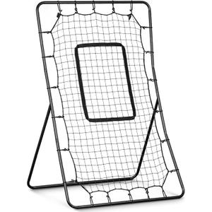 GoSports 5 x 3 ft Baseball & Softball Pitching and Fielding Rebounder - Pitch Back Return Net with Strike Zone