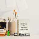 Love You Till the Cows Come Home Journal Notebook, Retro Cow Notebooks College Ruled for Work School, Gifts for Kids Baby Girls, Office Supplies, Hardcover Spiral Notebook 5.5"x8.3"