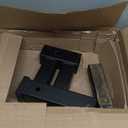 Taelakeni 4000lbs Dual Hitch Extender Receiver Double Trailer Hitch Extension 10-12 Inch Length Adjust, Fits for 2" Trailer Receivers, 6 Inch Rise or Drop, Come with 5/8" Hitch Pin