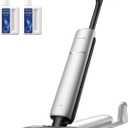 DREAME Aero Pro Wet Dry Vacuum Mop, Ultra-Slim with Hot Self-Cleaning/Self-Drying, 0 Hair Tangle Great for Pet Owner, Powerful Wet Dry Vacuum with 60min Runtime, Pick-up & Mop at The Same Time