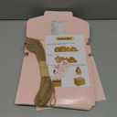 OAMCEG 60pcs Cookie Boxes with Window, 4x4x2.5 Inch Bakery Treat Boxes with Cake-Themed Stickers for Mini Cake, Pastry, Dessert, Chocolate, Strawberries, Party Favors (Pink)