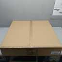 Modern LED Wooden Chandelier, 24" Dimmable 1-Ring Round Farmhouse Walnut Color Circular Dining Room Light Fixtures for Entryway Kitchen Foyer Living Room