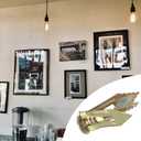 150 Pcs Self Drilling Drywall Anchors with Screws Kit, Zinc Plated Steel Wall Anchors and Self Tapping Screws Heavy Duty, No Drill Or Holes in Wall, for TV, Shelf Straps,Bike,Cabinets (150)