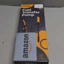E1 Fuel Transfer Pump Battery Powered 2.6GMP Portable Siphon Pump with Controlled Flow & Leak-Proof 59-Inches Hose for Gasoline Gas Diesel Water