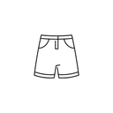 Men's shorts, size XXL, Gray