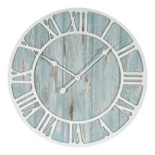 Harbor Tides Coastal Wall Clock