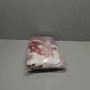 Lanpn Christmas Throw Pillow Covers 12x12 Set of 4, Merry Christmas Winter Xmas Snowflake Decorative Holiday Cushion Pillow Cases 12 x 12 for Outdoor Indoor Farmhouse Home Room Couch Decor (Red)