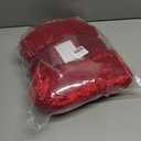 Christmas Giant Bow Decoration, Big Bows for Backdrop 59x20 Inch,Bow Themed Room Decor,Large Velvet Decorative Bows for Wedding Engagement Bachelorette Baby Shower Bridal Xmas (Wine Red, 20x59INCH)