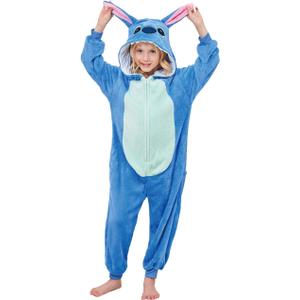 Kids Onesie Pajamas Animal Halloween Costume Christmas Costume (8 Years)