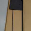 Adjustable Metal Handbag Rack Tabletop Handbag Purse Display Stand Single Hook Bag Stand Holder (Black) (Black, Silver, Mirror, White)