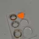 3 Pack Cover Compatible with Ultrahuman Ring Air, Surport Charging with Cover on, Anti-Scratch TPU Ultra Human Ring Protector for Women Men (Size 12, Silver+Gold+RoseGold)