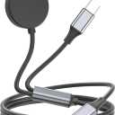 USB C 2 in 1 Multi Fast Charger Charging Cable for Samsung Galaxy Watch 8/8 Classic/7/FE/Ultra/6/6 Classic/5/5 Pro/4/4 classic/3/Active 2/Active & Galaxy S25/S24/S23/S22/21/20 Note-4FT