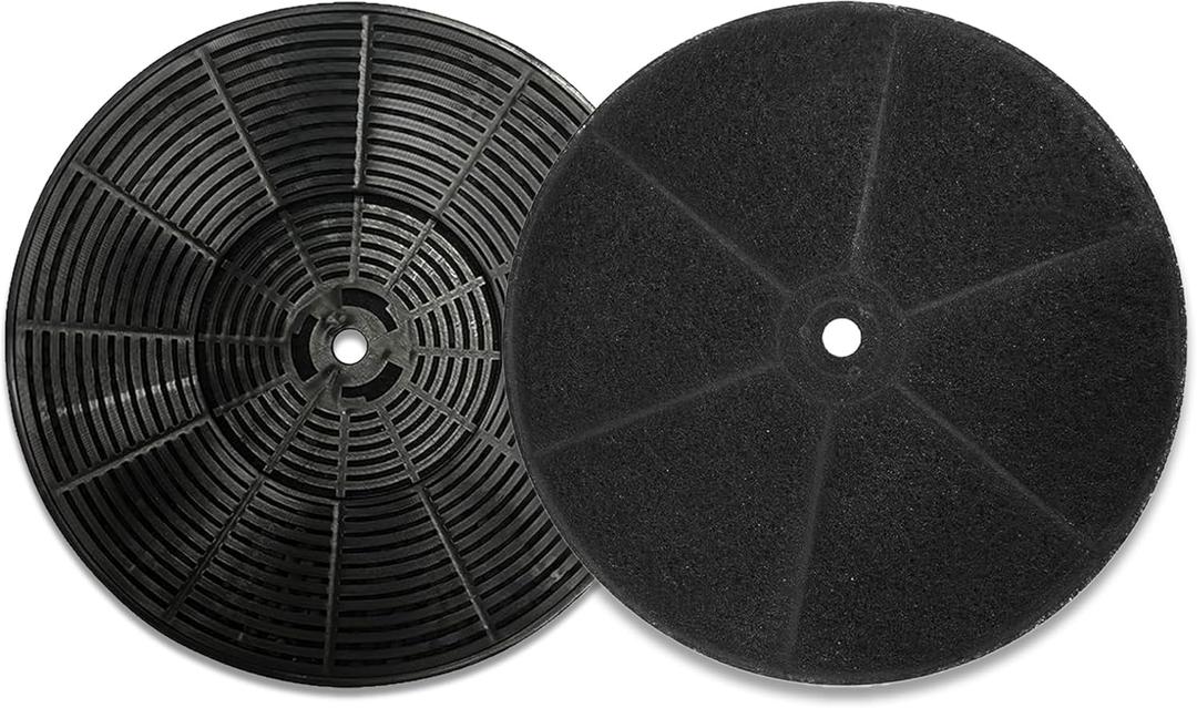 2-Pack CFK4 Carbon Filters Replacement, Compatible with Cosmo Range Hood 5MU30 / 5MU36 & SNDOAS US0475BPB / US0475NBK  Activated Charcoal Range Hood Filter for Odor Removal (2)