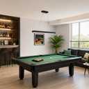 Pool Table Light, 50W LED Billiard Light Hanging Over Pool Table for 7-8 FT Tables, Dimmable Pool Table Lighting with Remote Control, Adjustable Color Temperature & Hanging Height, 45" x 4.7"