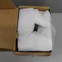 KOLET Offset Door Hinges, 3.5 Inches Expandable Door Hinges, 1/4" Radius Corner Ball Bearing Hinges, 2 Inches Widen Doorway, Smooth and Easy Installation, Brushed Nickel, 6 Packs