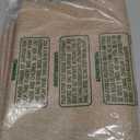 Ivenf Christmas Tree Skirt, 48 inches Large Burlap Double-Layer Plain Tree Skirts, Rustic Jute Tree Skirt for Xmas Holiday Home Decor, Fall Winter Farmhouse Brown Burlap Christmas Decorations Indoor