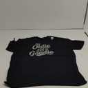 Vintage & Classic Unisex-Adults Retro Funny T-Shirt - An Oldie But A Goodie - Black - Small